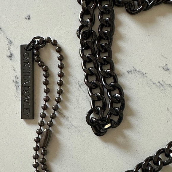 Cynthia Rowley Vintage Y2K Teal Turquoise Zipper Mini Purse with Long Chain - Picture 2 of 9